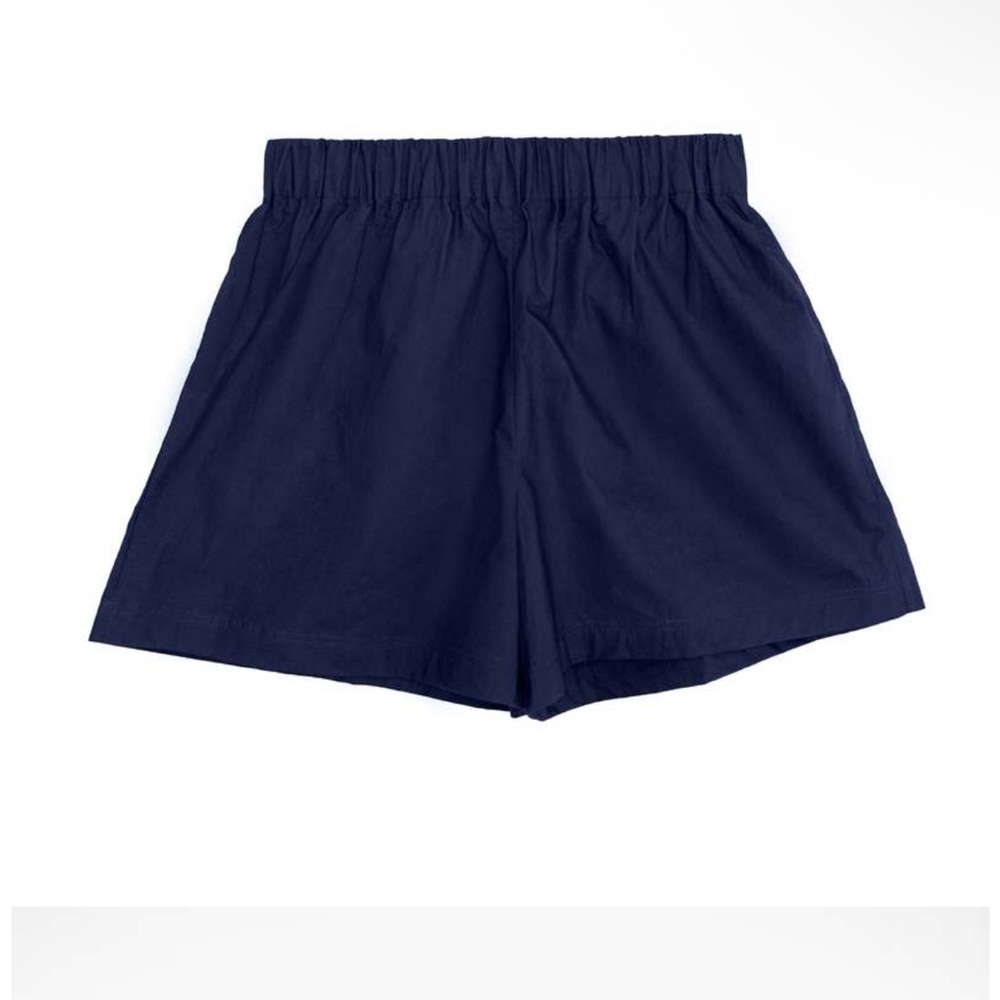 Mikoh “Willa” High-Waisted Shorts; Navy Blue; Size 1; Excellent Condition